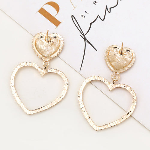 Heart-Shaped Earrings