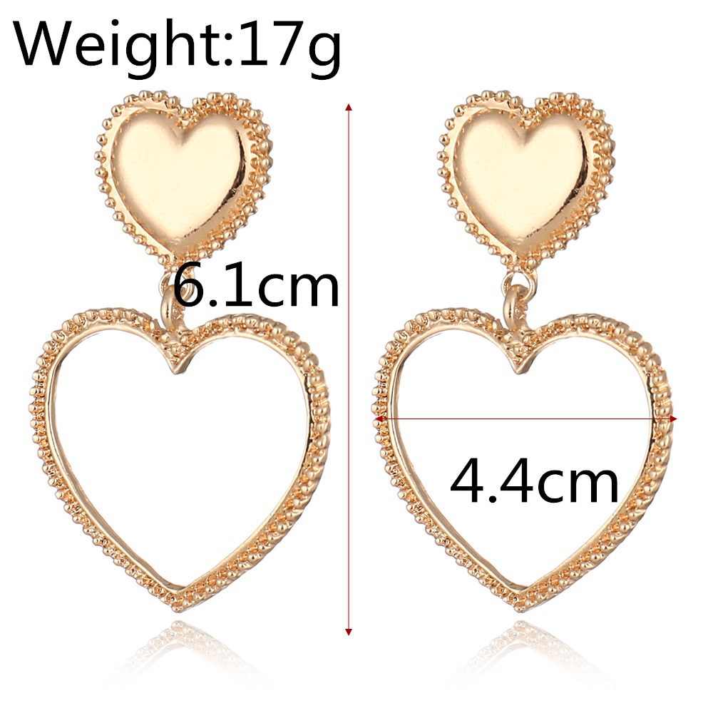 Heart-Shaped Earrings
