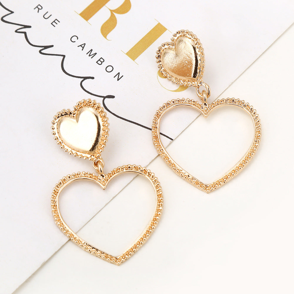 Heart-Shaped Earrings