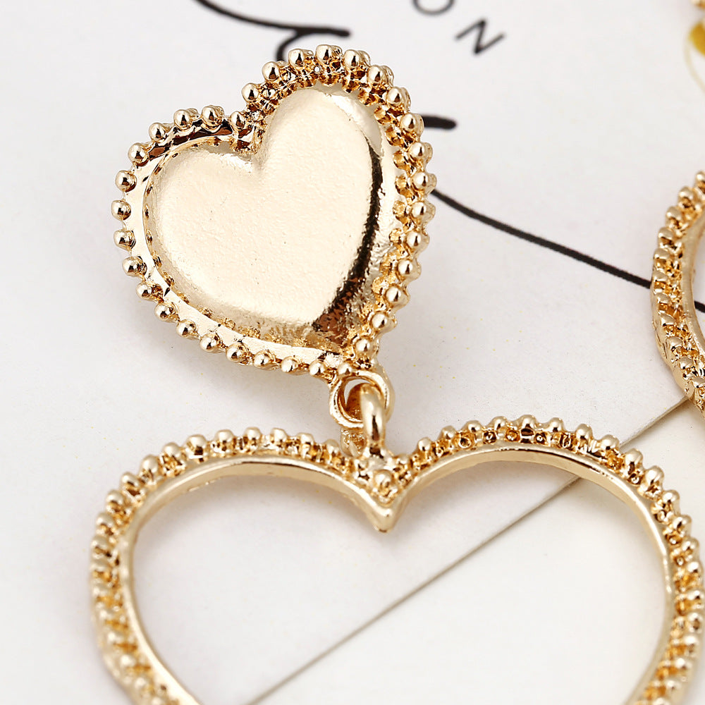 Heart-Shaped Earrings