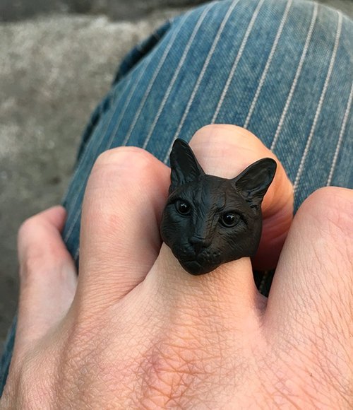 Large Cat Ring